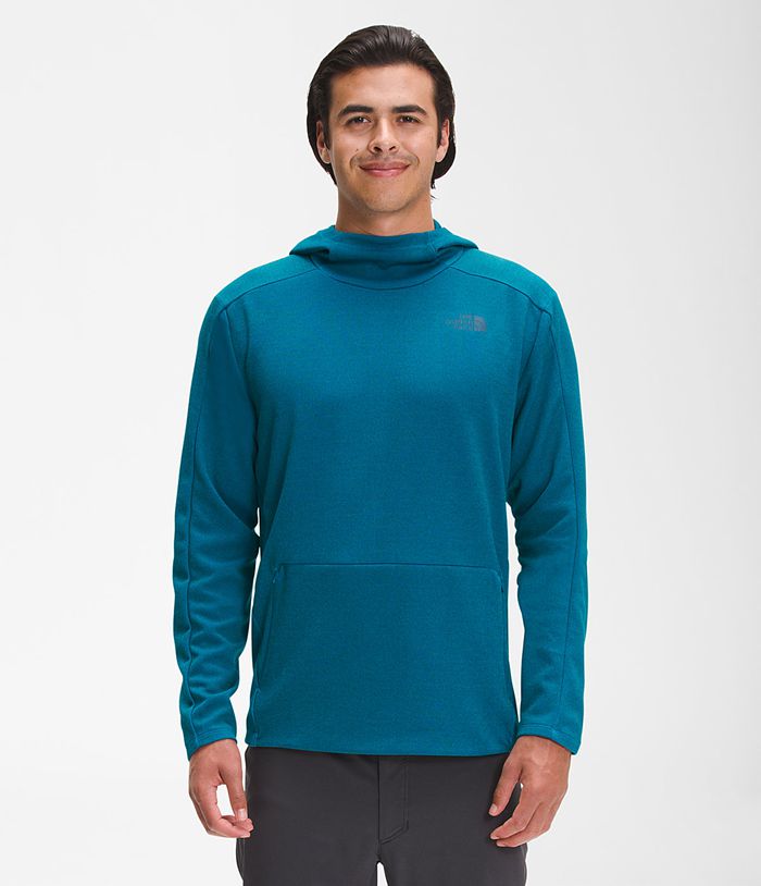 Sudadera Con Capucha The North Face Hombre Ea Big Pine Midweight - Colombia QEAONH482 - Azules